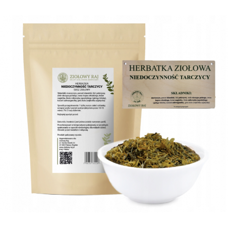 Herbatka ziołowa NIEDOCZYNNOŚĆ TARCZYCY 150g Ziołowy Raj
