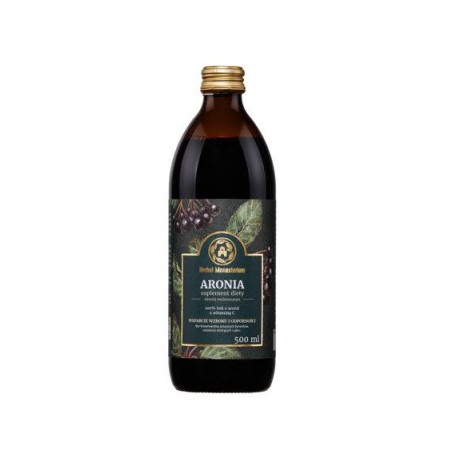 Sok z aronii 500ml Herbal Monasterium