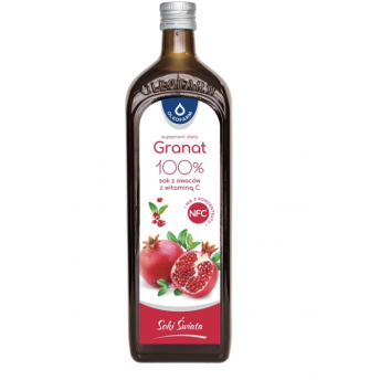 Granat z witaminą C sok 490 ml OLEOFARM