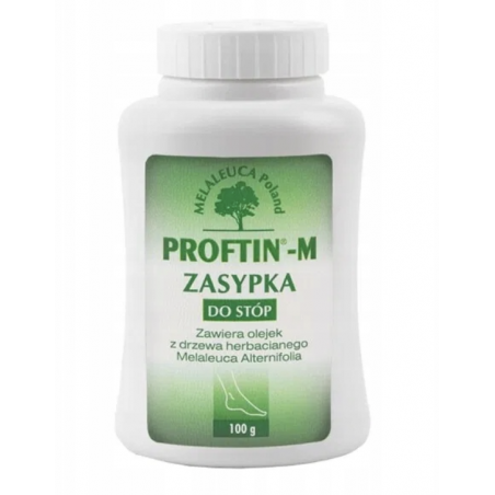ZASYPKA DO STÓP  Proftin M 100g Melaleuca Poland