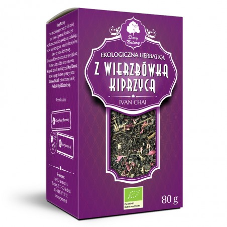 Herbatka z wierzbówką kiprzycą „Ivan Chai” 80g Dary Natury