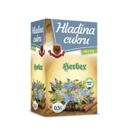 Herbata dla diabetyków z cynamonem 20×3g Herbex