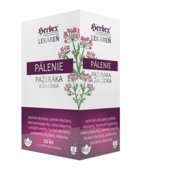 Herbata Zgaga i żołądek fix 20×3g Herbex