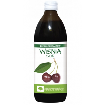 SOK Z WIŚNI 100% 500ml Alter Medica