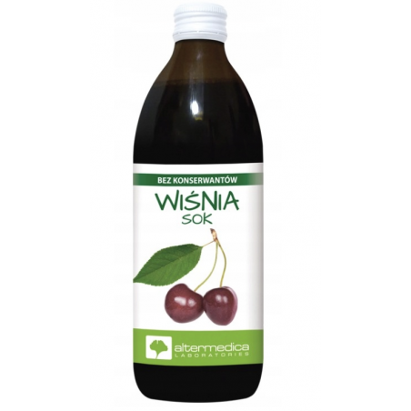SOK Z WIŚNI 100% 500ml Alter Medica
