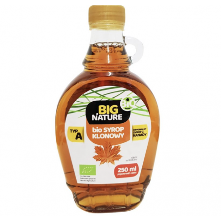 Syrop klonowy z Kanady A BIO 250ml Big Nature