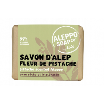 Mydło Aleppo Oliwkowo-Laurowe Kwiat Pistacji 100g Tade Pays du Levant