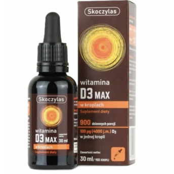 Witamina D3 MAX 4000 IU 30ml SKOCZYLAS