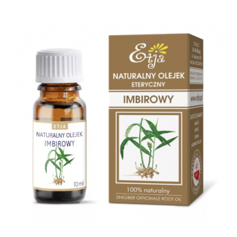 Naturalny olejek eteryczny IMBIROWY 10ml ETJA