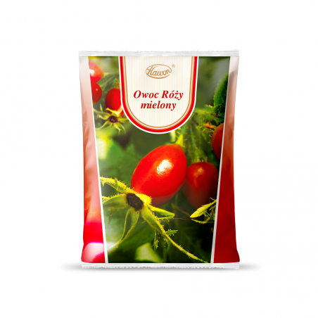 OWOC RÓŻY mielony środek spożywczy 50g Kawon