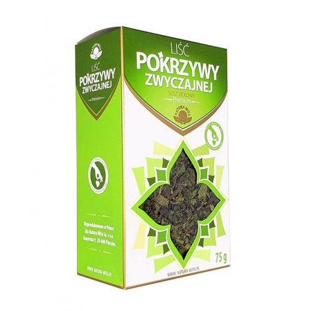 Liść pokrzywy zwyczajnej Premium 75g  Natura Wita