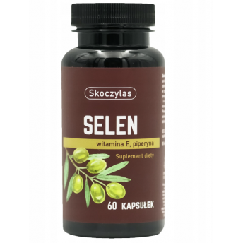 SELEN witamina E piperyna suplement diety 60 kapsułek Skoczylas