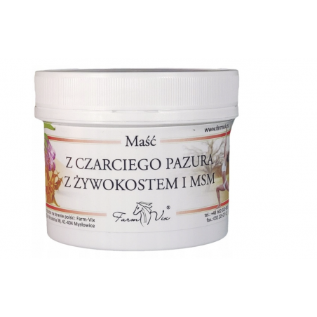 Maść z czarciego pazura z żywokostem i MSM Farm-Vix 150ml