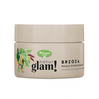 NaturGlam Maska do włosów Brzoza 300ml