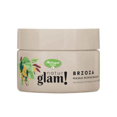 NaturGlam Maska do włosów Brzoza 300ml
