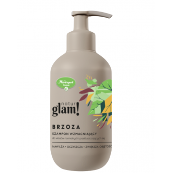 NaturGlam Szampon do włosów Brzoza 300ml