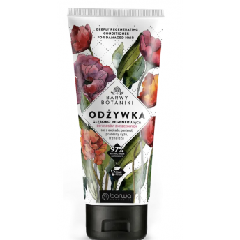 Odżywka głęboko regenerująca do włosów zniszczonych Barwy Botaniki 180ml Barwa