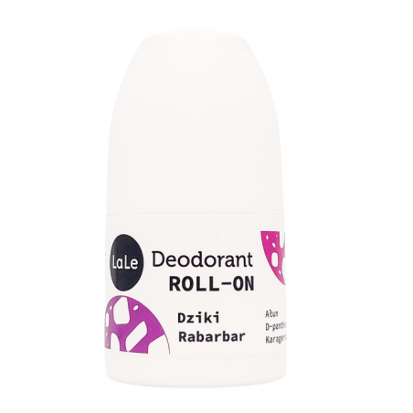 Dezodorant ROLL-ON Dziki rabarbar 50ml La-Le