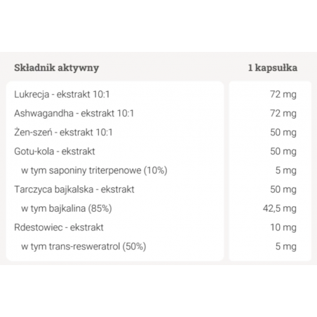 Panaseus MOJA TARCZYCA 50 kapsułek Yango - 1