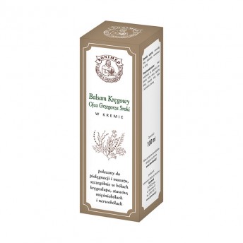 Balsam Kręgowy Ojca Grzegorza w kremie 100ml Bonimed
