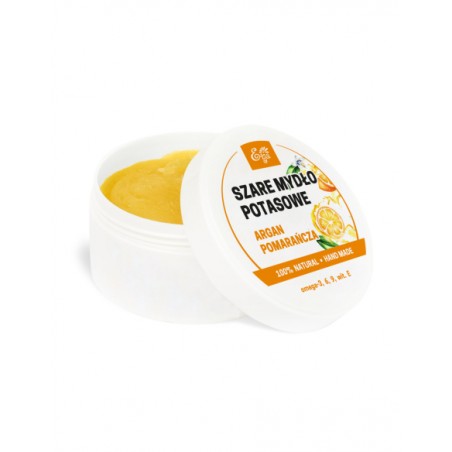 Szare mydło Argan&Pomarańcza 80g Etja - 1