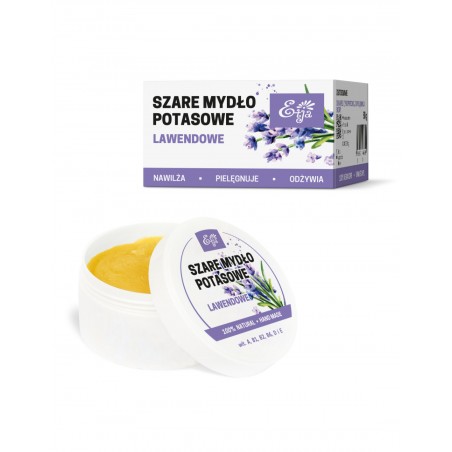 Szare mydło lawendowe 80g Etja