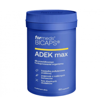 BICAPS ADEK max 60 sztuk ForMeds