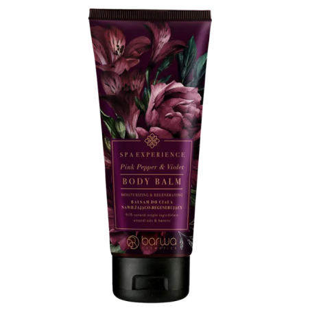 Balsam do ciała nawilżająco-regenerujący Pink Pepper & Violet SPA EXPERIENCE 200mlBarwa