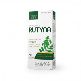 Rutyna 60kapsułek Medica Herbs