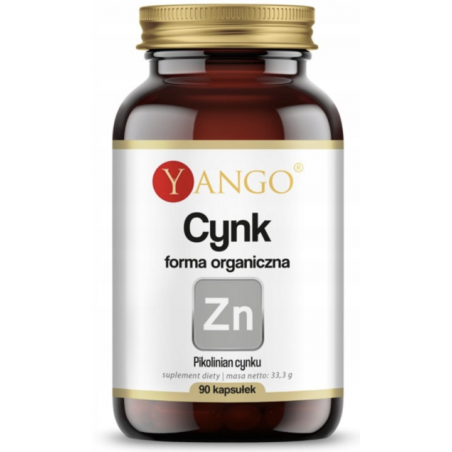 Cynk organiczny (pikol) 500mg 90szt YANGO