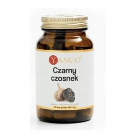Czarny czosnek 90 kapsułek Yango