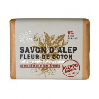 Mydło Aleppo z kwiatami bawełny 100g Tade