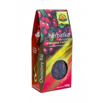 Herbata z owocami derenia i wiśni 100g Natura Wita