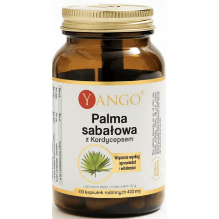 Palma Sabałowa z kordycepsem 100szt YANGO