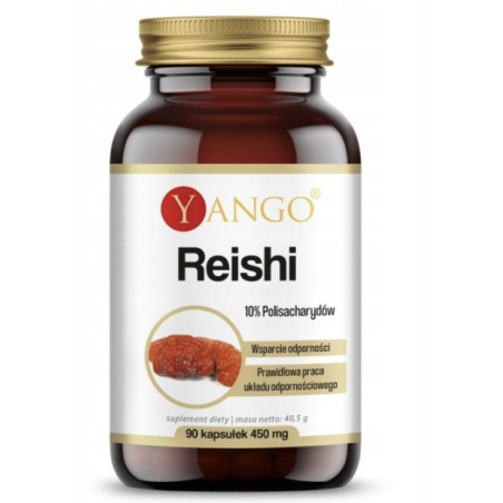 Reishi 450mg 90 kapsułek Yango