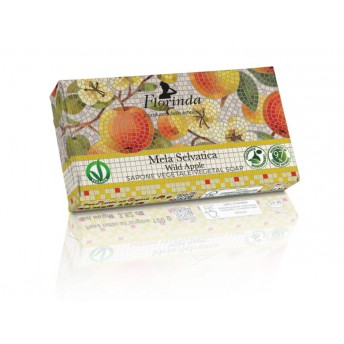 Mydło naturalne MOZAIKA DZIKIE JABŁKO 100g  Florinda
