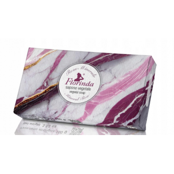 Mydło naturalne RÓŻOWY MARMUR 100g  Florinda