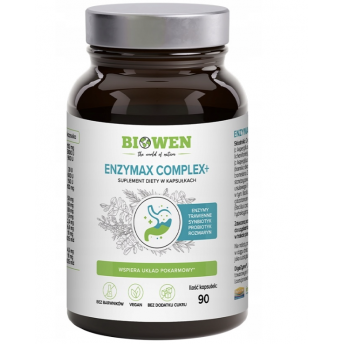 EnzyMax Complex+ enzymy trawienne 90 sztuk Biowen