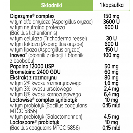 EnzyMax Complex+ enzymy trawienne 90 sztuk Biowen - 1