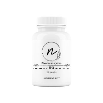 Pikolinian cynku 50mg 180 kapsułek NaturePRO