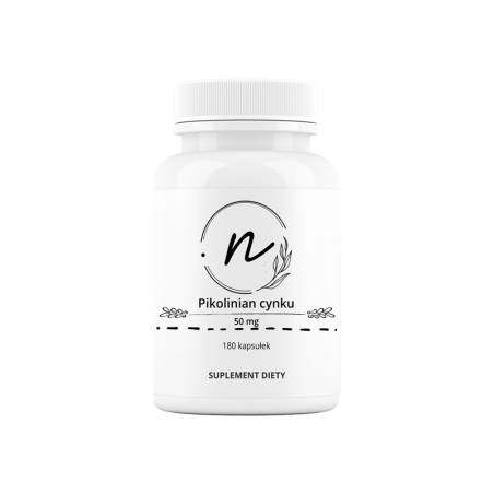 Pikolinian cynku 50mg 180 kapsułek NaturePRO