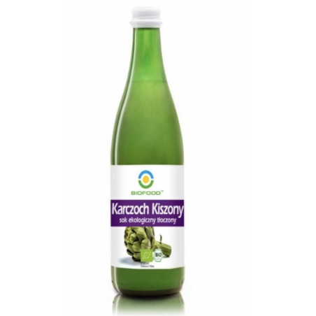 Karczoch kiszony sok ekologiczny tłoczony 500ml Bio
