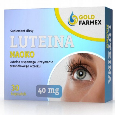 Luteina Naoko 40 mg, 30kapsułek GOLDFARMEX