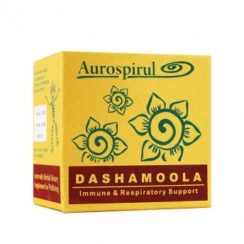 Dashamoola Aurospirul – mieszanka ajurwedyjska w kapsułkach (100 sztuk) , suplement diety