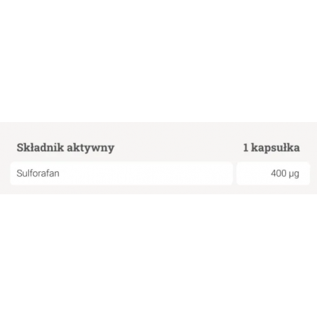Sulforafan 90 kapsułek Yango - 1