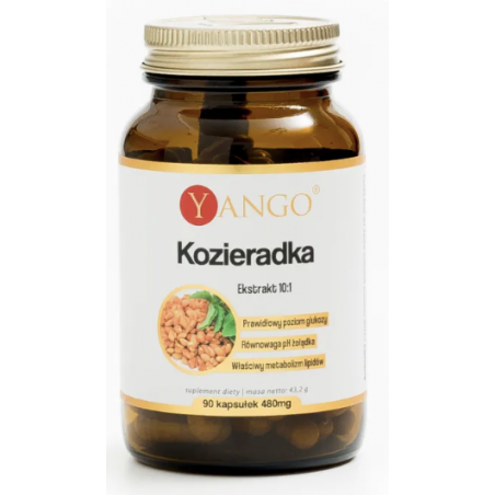 Kozieradka (ekstrakt 10:1) 90 kapsułek Yango