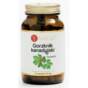 Gorzknik kanadyjski (Hydratis canadensis) 90 kapsułek Yango