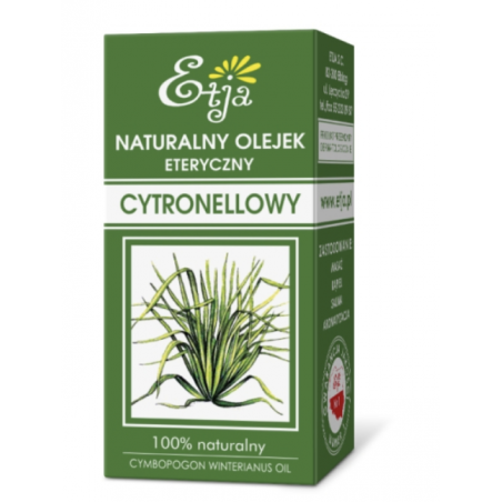 Olejek eteryczny Cytronellowy 10ml Etja - 1