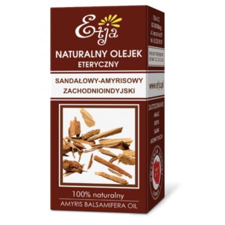 Olejek eteryczny sandałowy 10ml Etja - 1