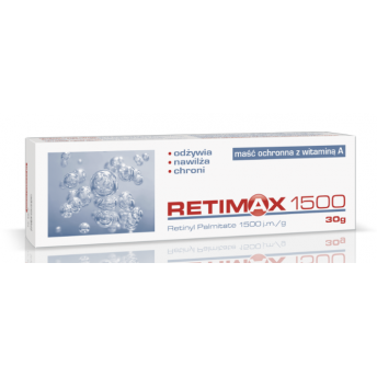 Retimax 1500 Maść ochronna z witaminą A 30g Farmina